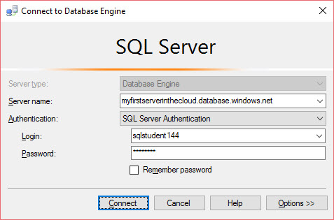 ConnectAzureSQLDatabase4
