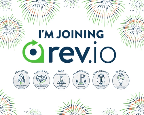 I'm joining Rev.IO!